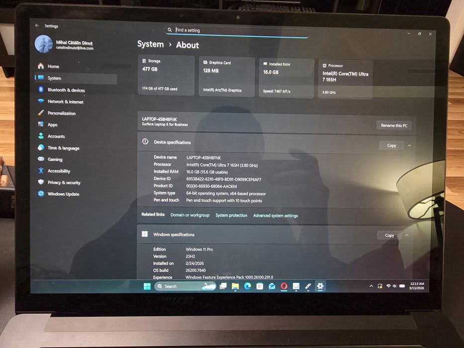 Microsoft Surface Laptop 6 15"
