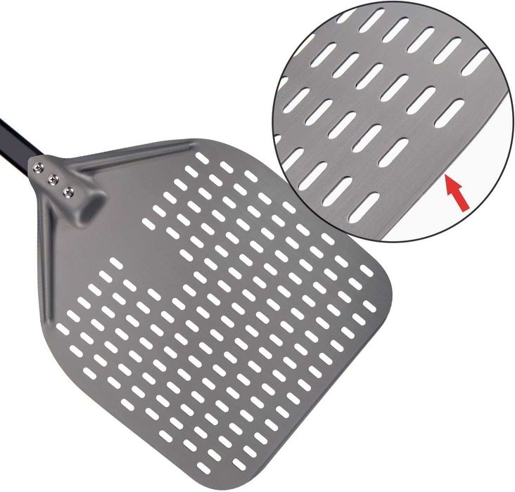 Шпатула/лопата за пица G.a HOMEFAVOR Perforated Pizza Peel, 12 Inch