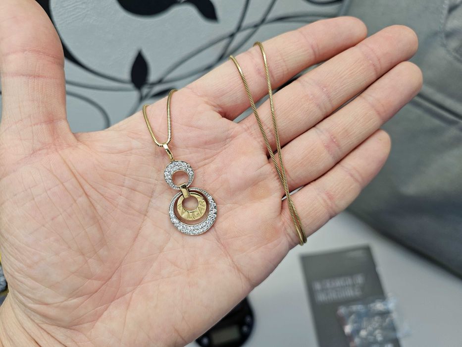 ПРОДАМ Комплект BVLGARI: Цепочка и Серёжки. 585 Пробы / 15.51 Грамма.