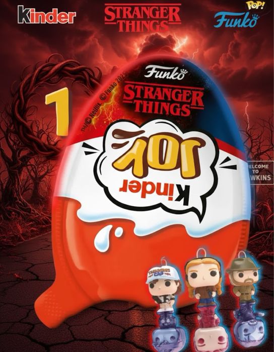 Kinder Joy Очень Странные Дела ОСД Stranger Things Киндер Джой