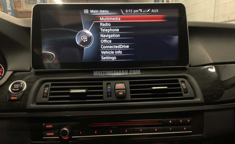 BMW 5 F10 F11 F12 [2011-2016] CIC NBT Мултимедия Навигация Android