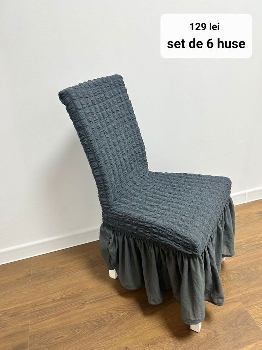 Set 6 huse scaun