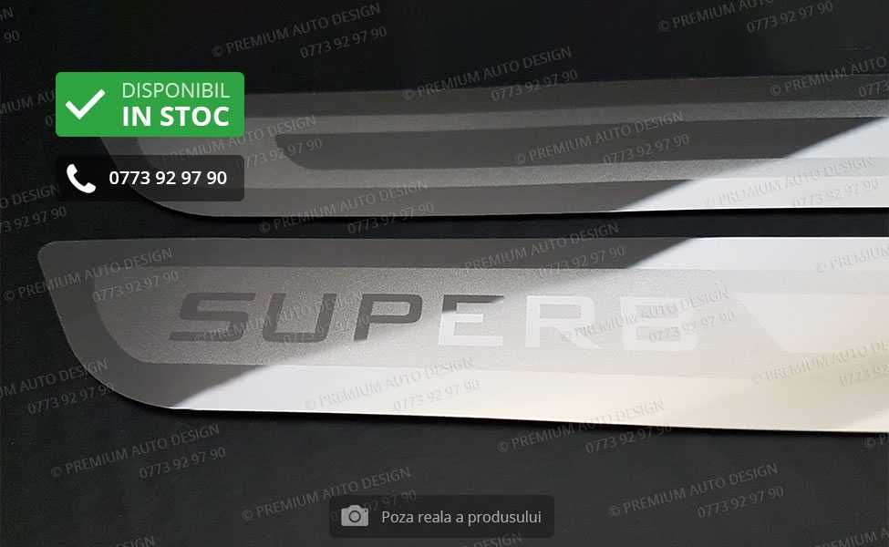 Ornamente INOX praguri - Skoda Superb