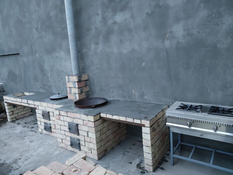 Учок тандир барбикю курамиз