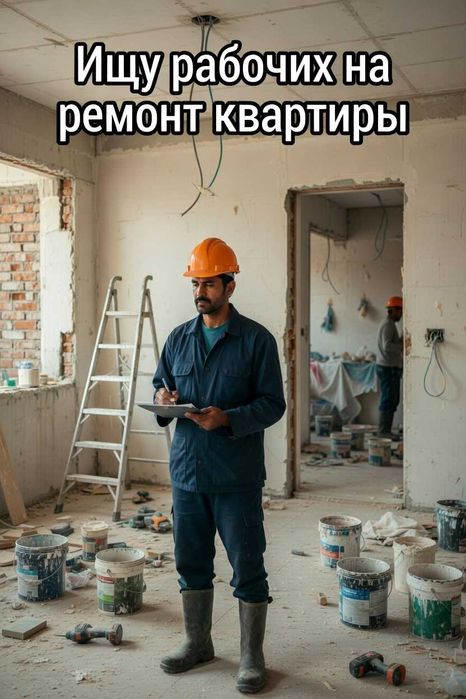 Ищу рабочих для ремонта квартиры