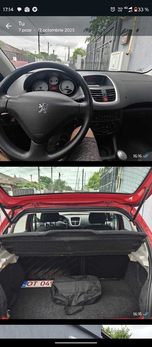 Peugeot 206+ An 2012