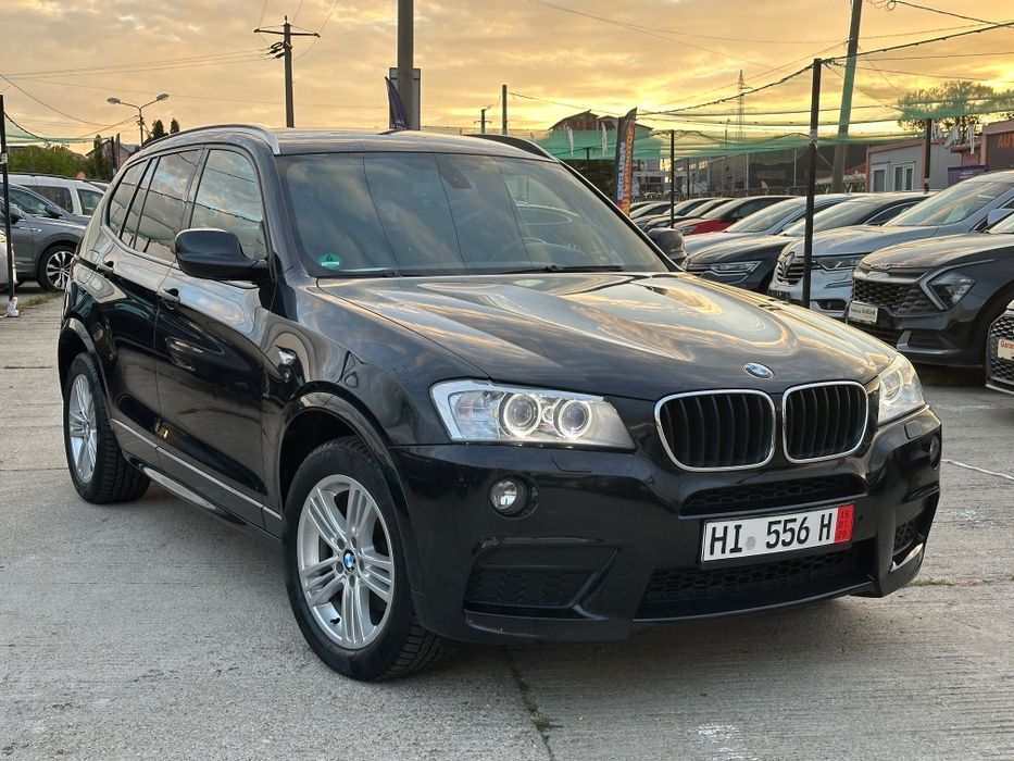 BMW X3 F25 X-Drive Euro5 M Paket 4x4 Germania Garanție navigație head up display cârlig încălzire automat xenon Keyless