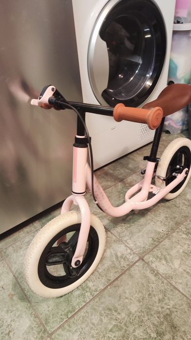 Bicicletă fără pedale Runride 500 10'' Roz-Bej Copii
349