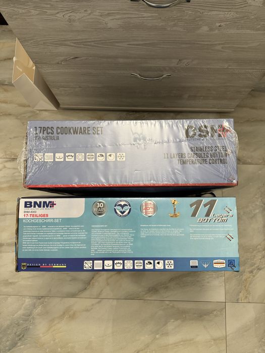 Set 17 piese oale plus plita inductie bnm