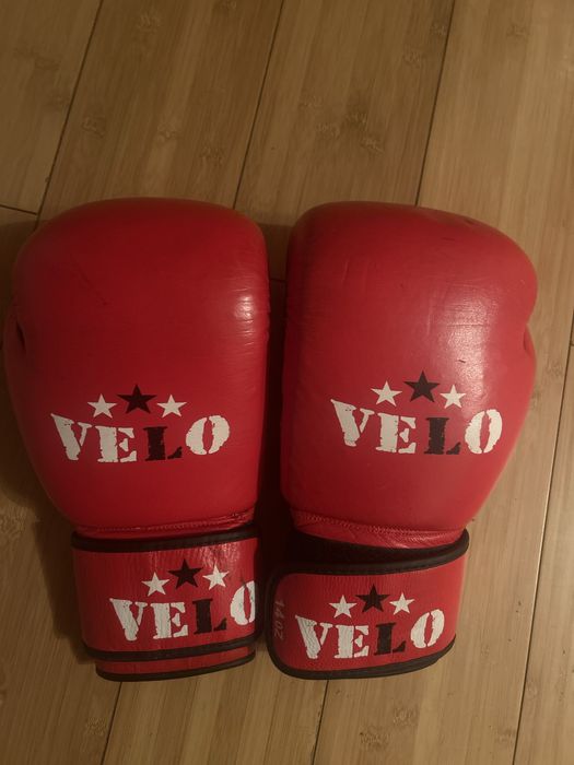 VELO перчатки синие и красные