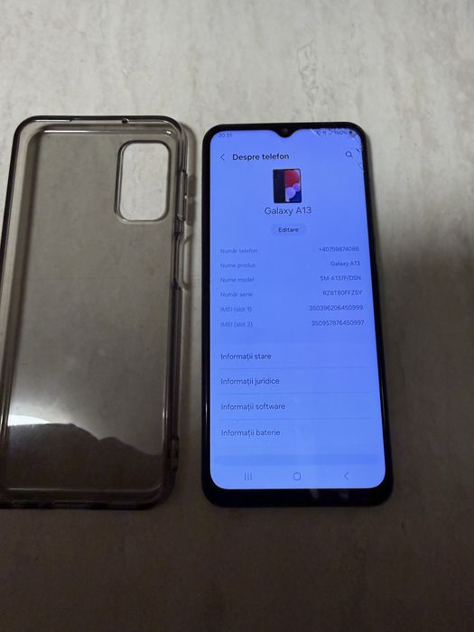 Samsung Galaxy A13, 64GB, 4GB RAM, 4G, Nacho Black