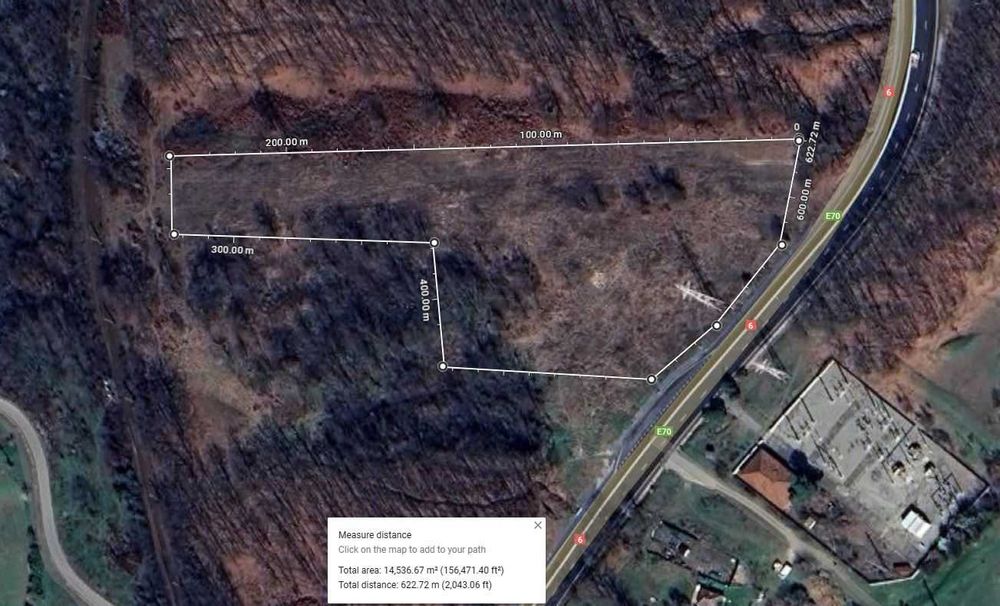 Vand teren extravilan la 12Km de Drobeta Turnu Severin