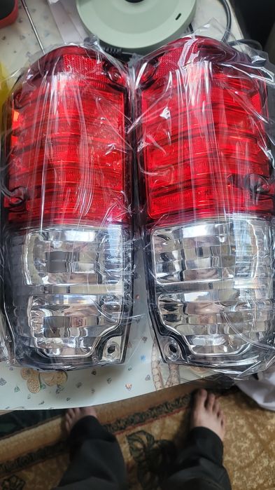 Задние фонари прадо 78 хрустальные