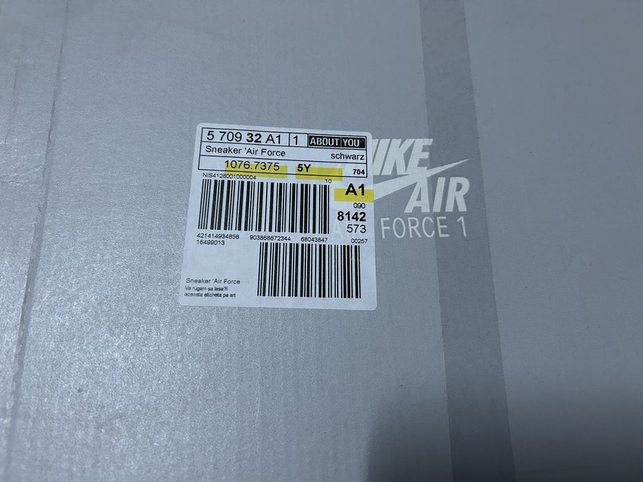 AIR FORCE 1 MID '07 - Sneakers high - black