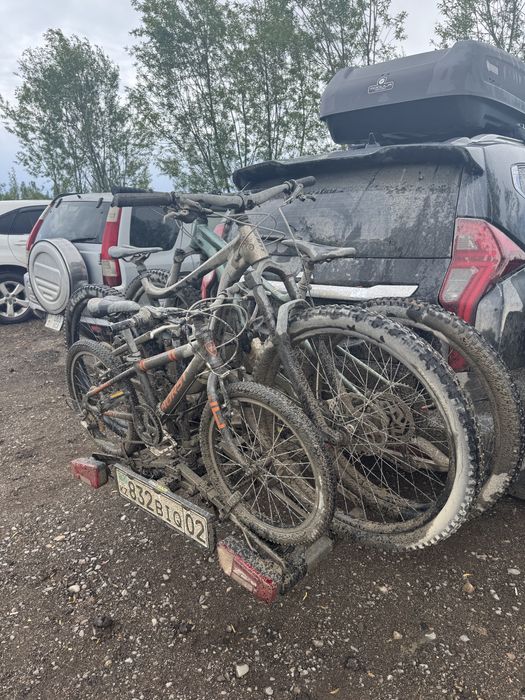 Велобагажник на фаркоп авто Buzzrack eazzy 3