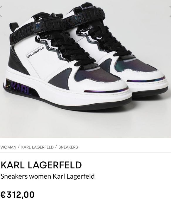 Karl lagerfeld уникални кецове УНИСЕКС