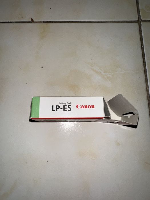 Аккумулятор, батарея LP-E5 для фотоаппарата Canon. Оригинал