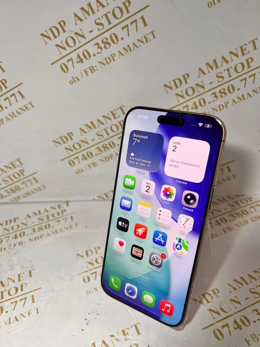 NDP Amanet Calea Mosilor 298   Iphone  16 Pro Max (46664)