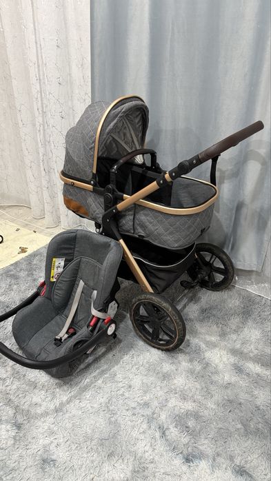 Продам коляску с автолюлькой
