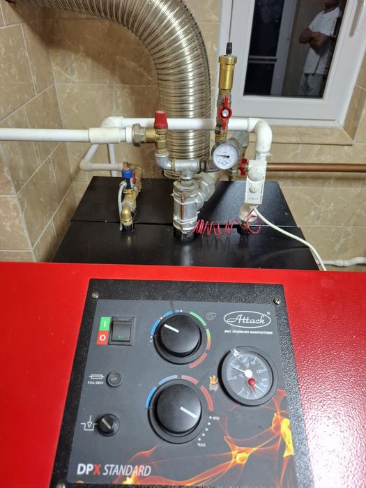 Centrală pe lemne Attack 35 kw
