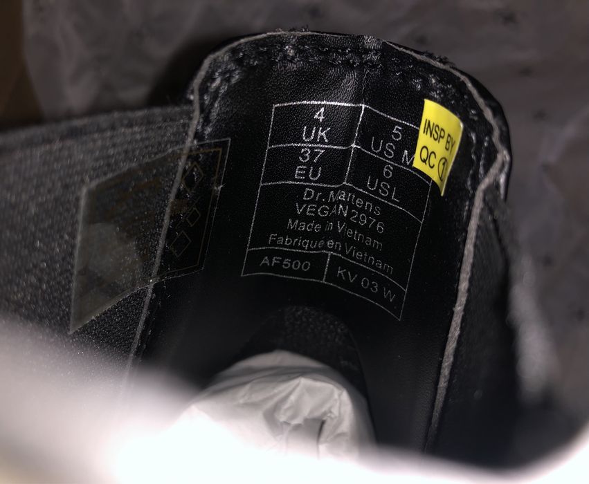 Dr. Martens 2976 Vegan ОРИГИНАЛНИ дамски боти/челси - 37/23,5см