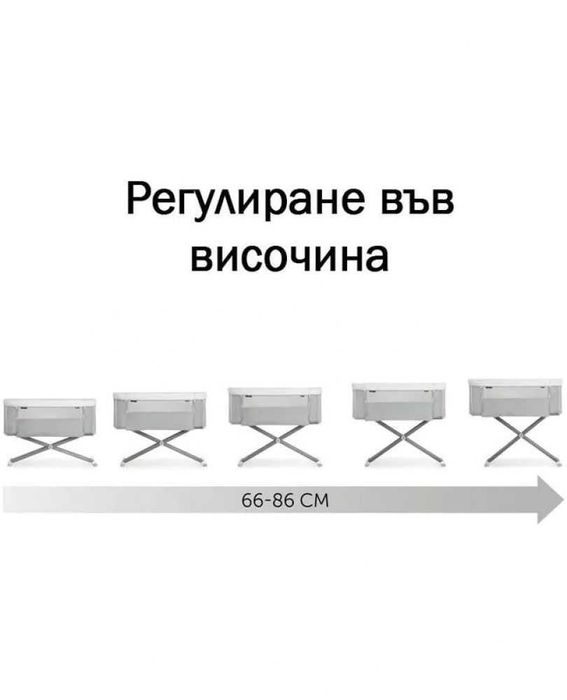 Продавам бебешко легло Hauck next to me