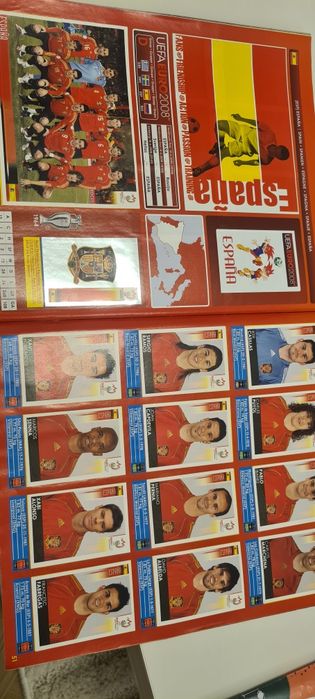 Album Panini complet Euro 2008,Austria/Elvetia.