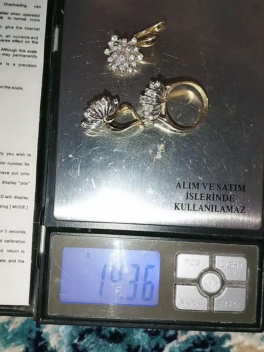 Новые золото набор в наличии есть 585пр