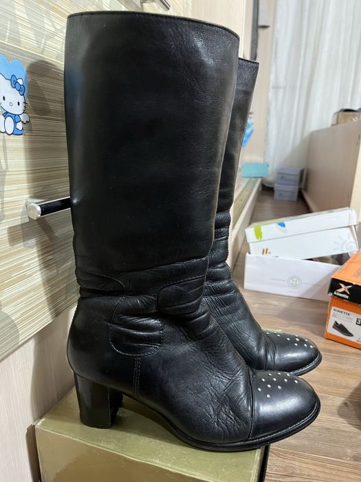 Зимняя натуральная обувь