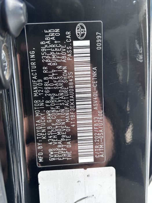 Toyota camry 2.5 продам