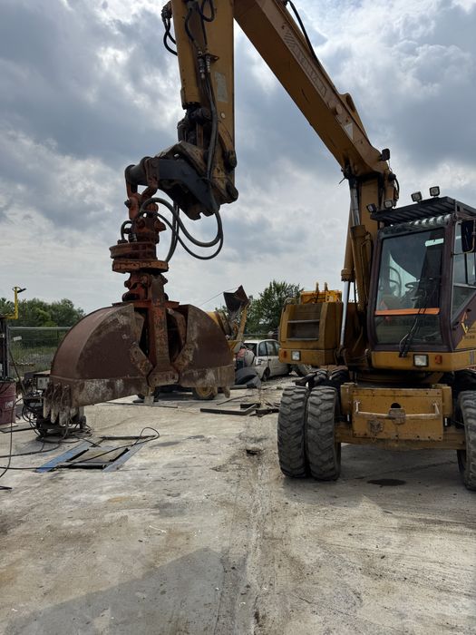 Cupe excavator Lenhoff  Graifer sistem gazon  taluz