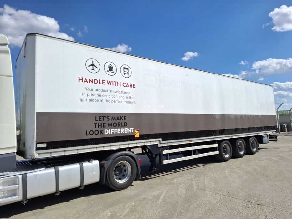 Semiremorca Talson  Standard Dubă Box Container Furgon  Confecții