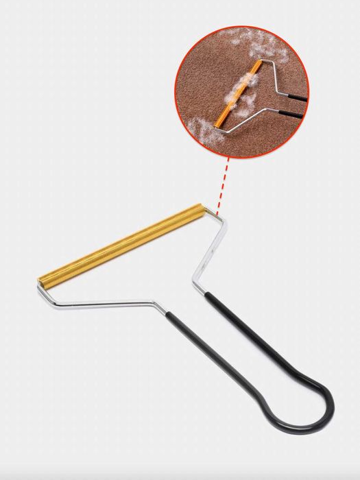 Щетка для честки ковров, мебель от шерсти животных