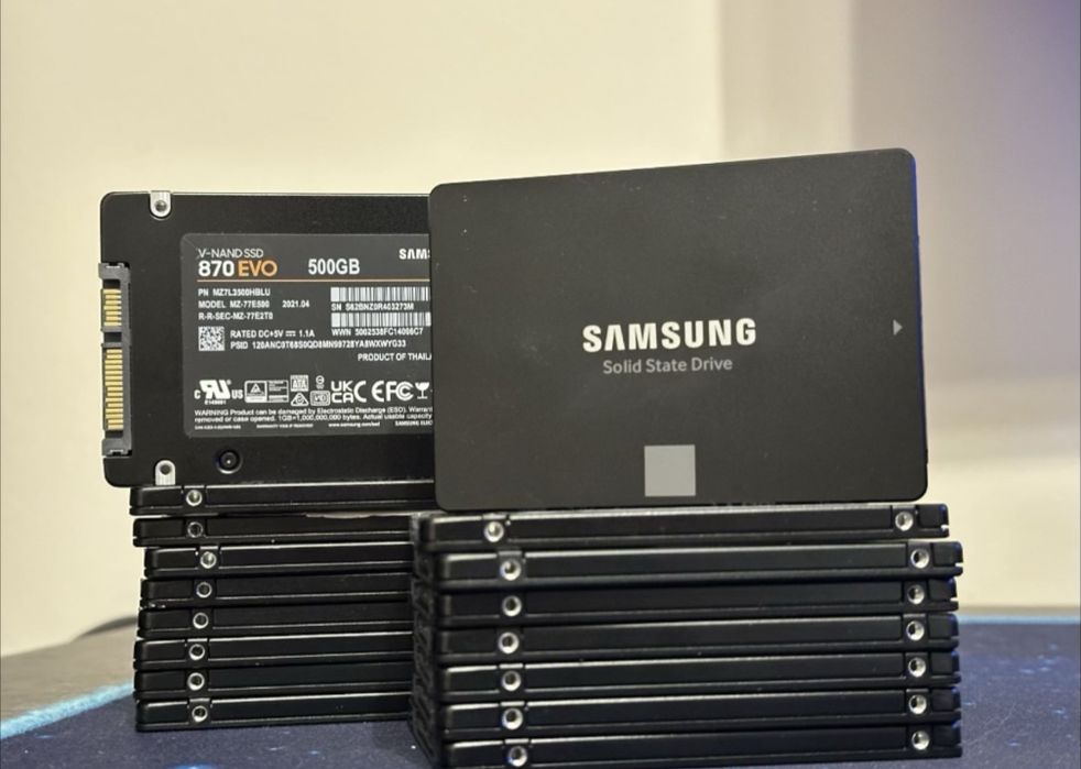 Okazie ‼️ SSD Samsung evo 500GB sata cu Windows 10!