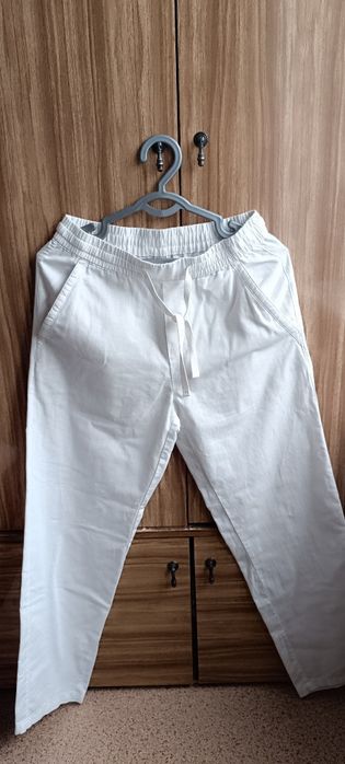 Льняные брючки НМ и Zara