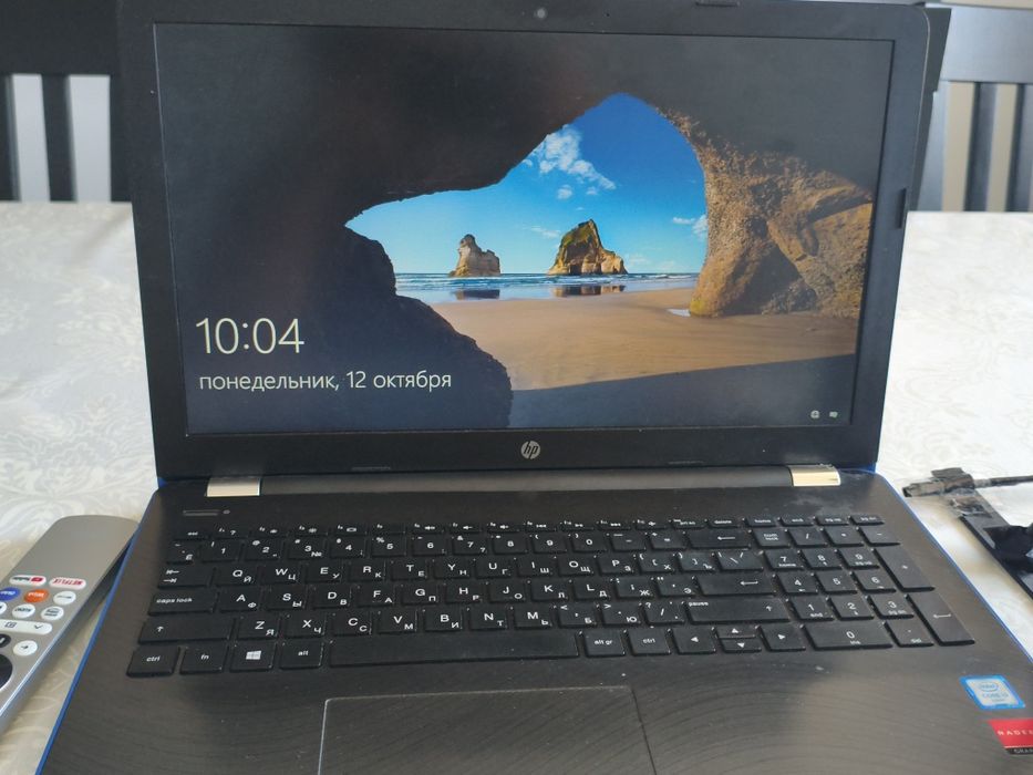 Ноутбук hp в нормальном состоянии