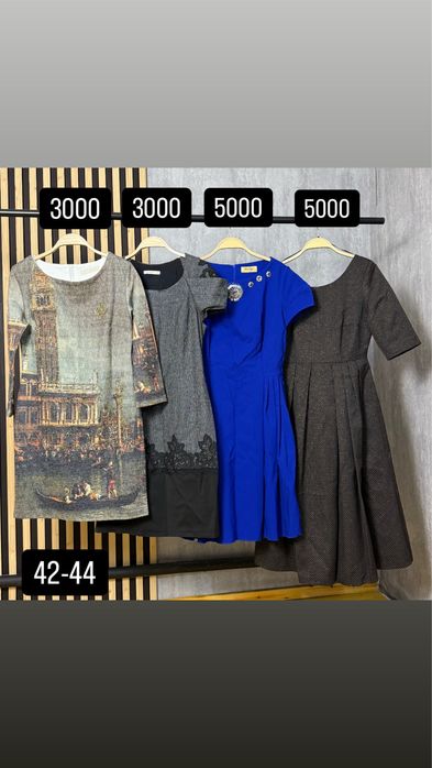 Верхняя одежда, платья