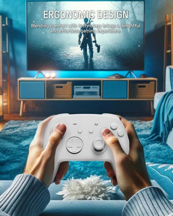 PALPOW безжичен гейминг контролер RGB за Switch 2/OLED/Lite