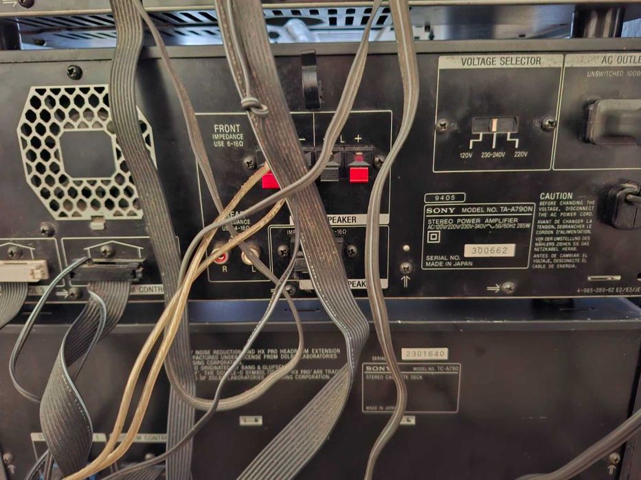 SONY LBT-A790 мощна ретро уредба за ценители комплект с оргинални тонколони