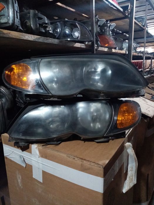 Бампер задний на BMW E46 из Германии