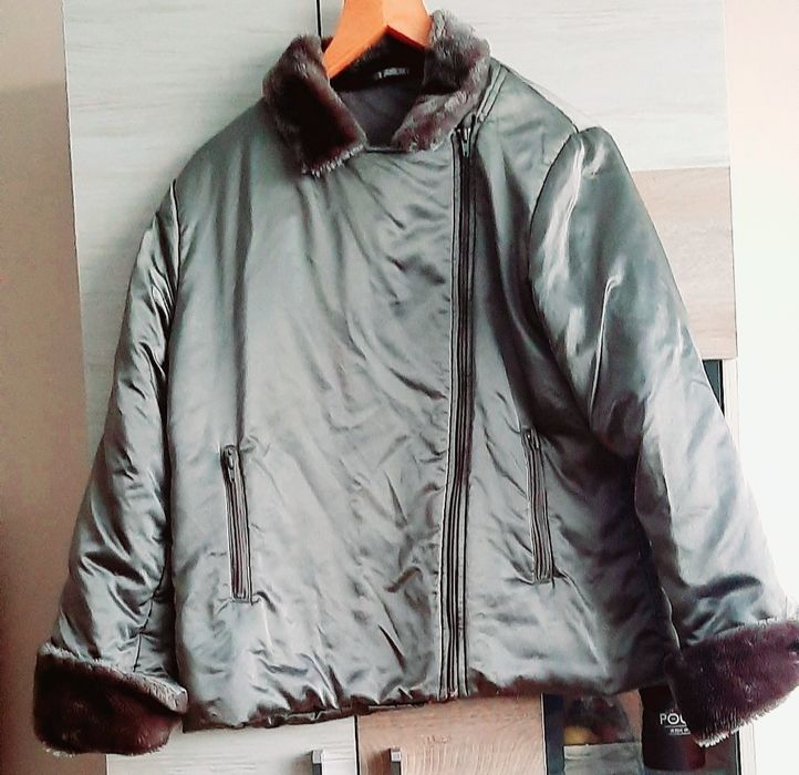 Двулицево топло яке,с качулка2XX и Есенно-злмен суитчър/яке/Дебело мъж