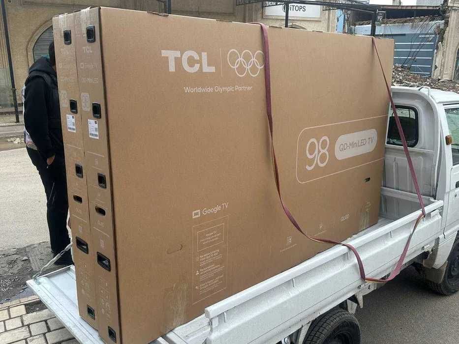 Телевизор TCL 98C6K 2025 QD-MiniLED 144hz Доставка и Установка Имеется