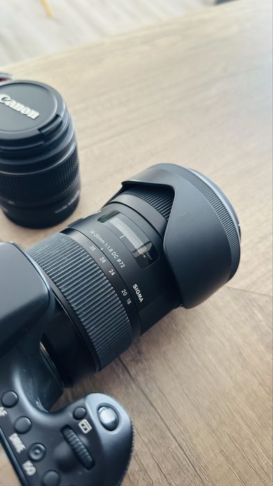 Canon 70D + Sigma 18-35mm f/1.8 Art комплект