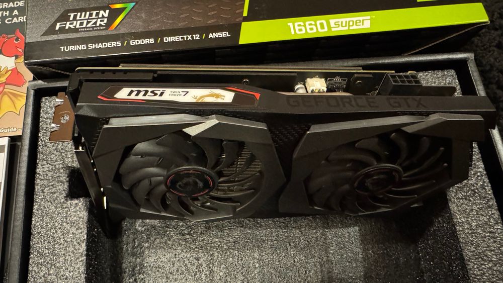 Видеокарта MSI GeForce GTX 1660 GAMING X 6G