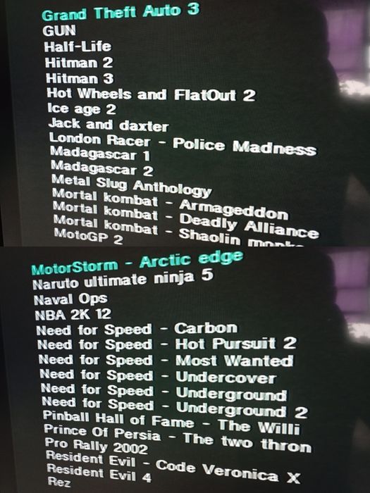 Игры Playstation 2 + OPL