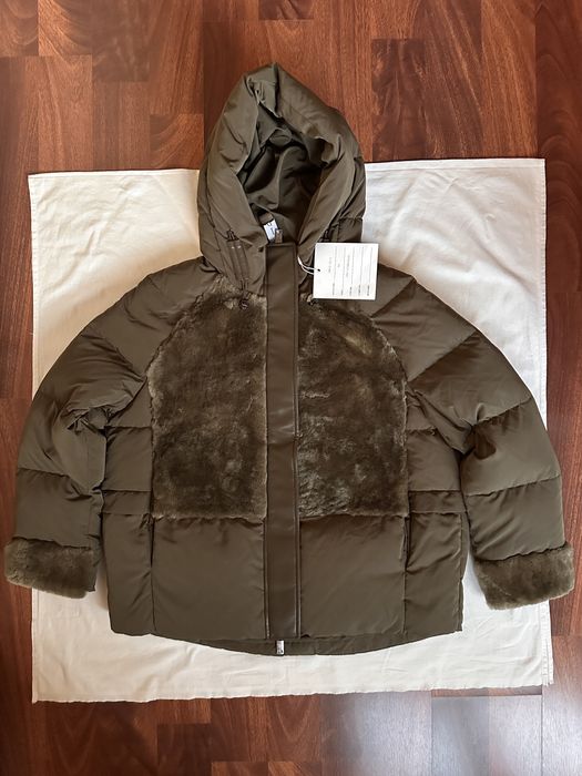 Geaca-jacheta dama,puf-blana naturala,Diego M,marime 44