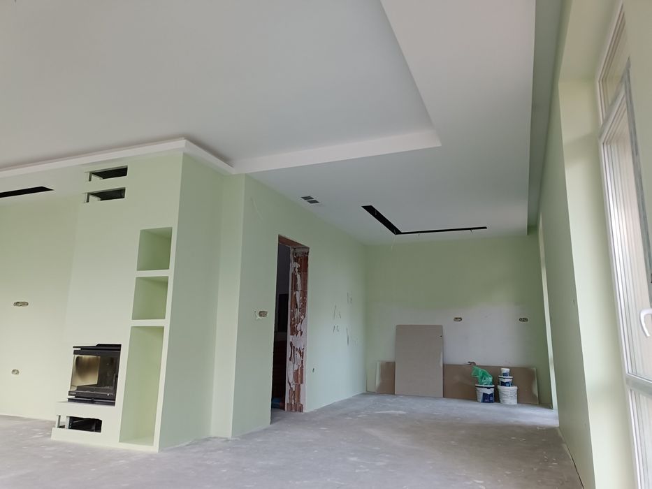 Боядисване, шпакловка