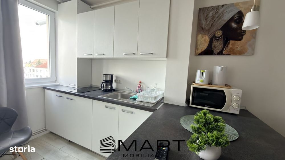 Garsoniera moderna 30mp zona Politie Sibiu