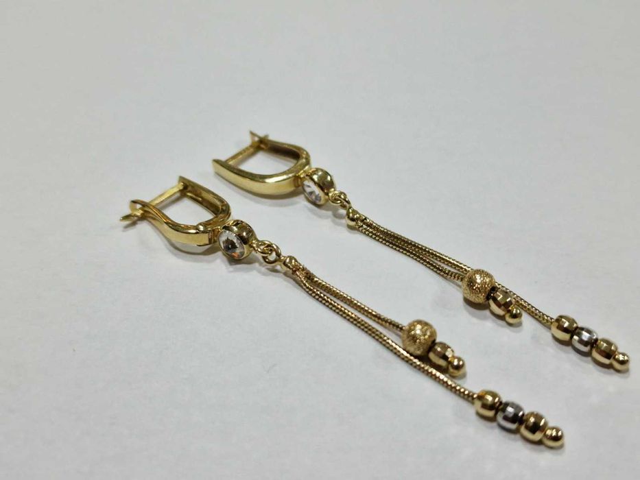 Дамски златни обеци 14К / 3,58 гр.