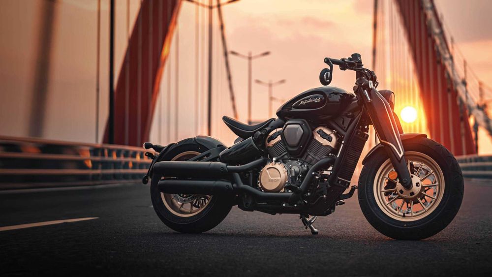 Motocicleta Benda Napoleon Bob 500 (V2, 48cp,  A2, sea solo) la MYMOTO